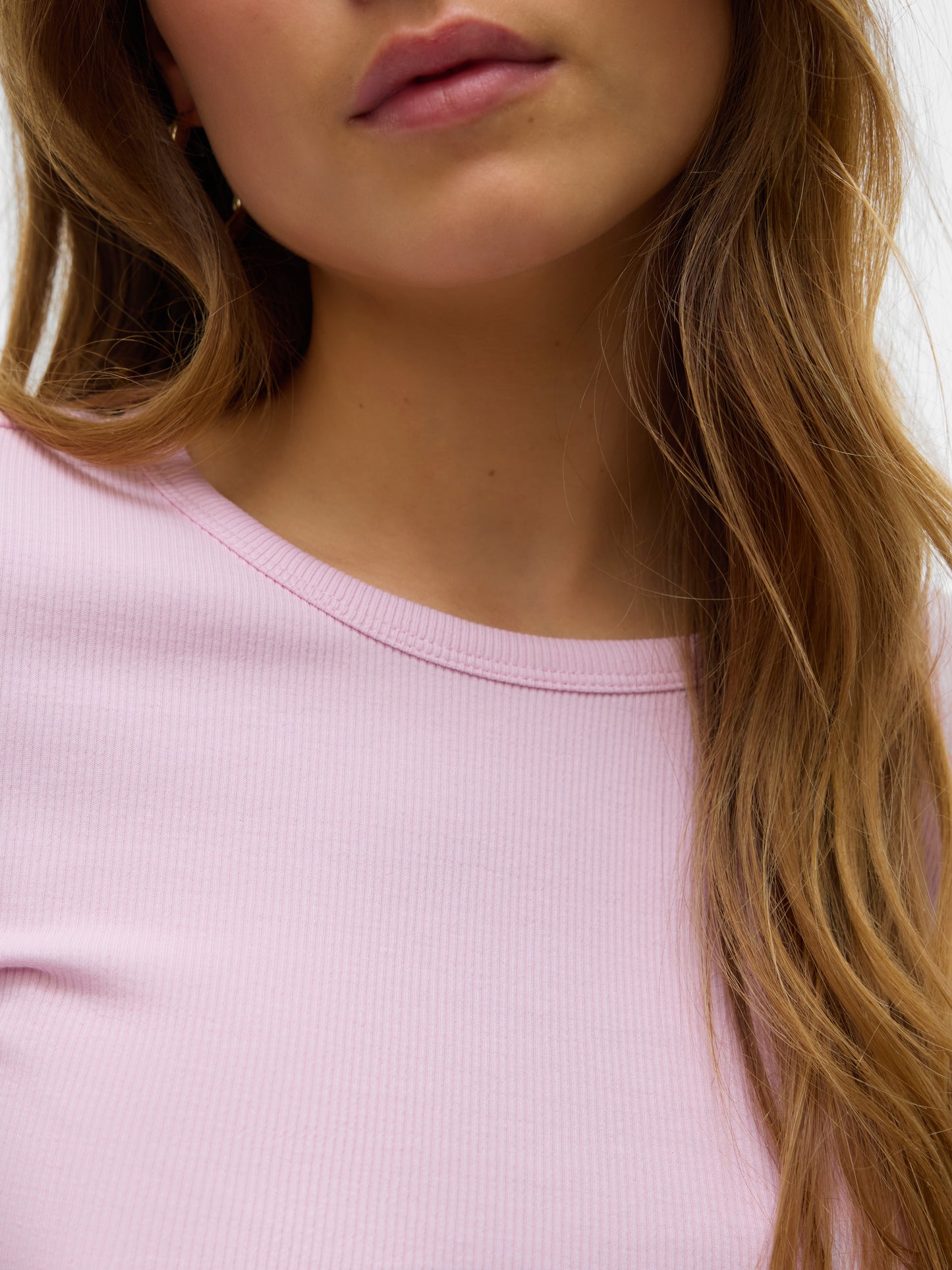 Vero Moda - CHLOE - Ribbed long sleeve basic top