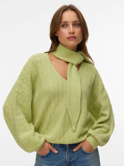 Vero Moda - KAE - Scarf knitted jumper