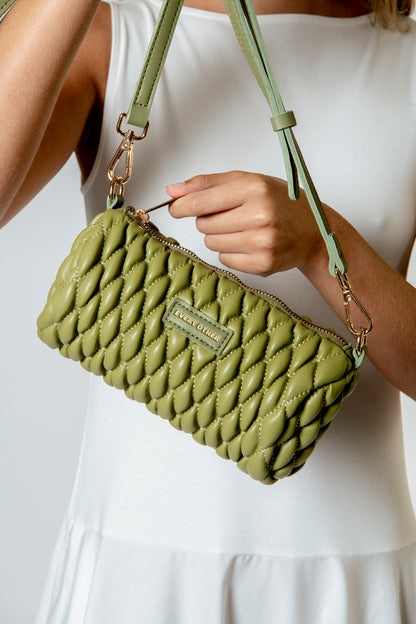 Every Other - 12163 - Quilted barrel bag