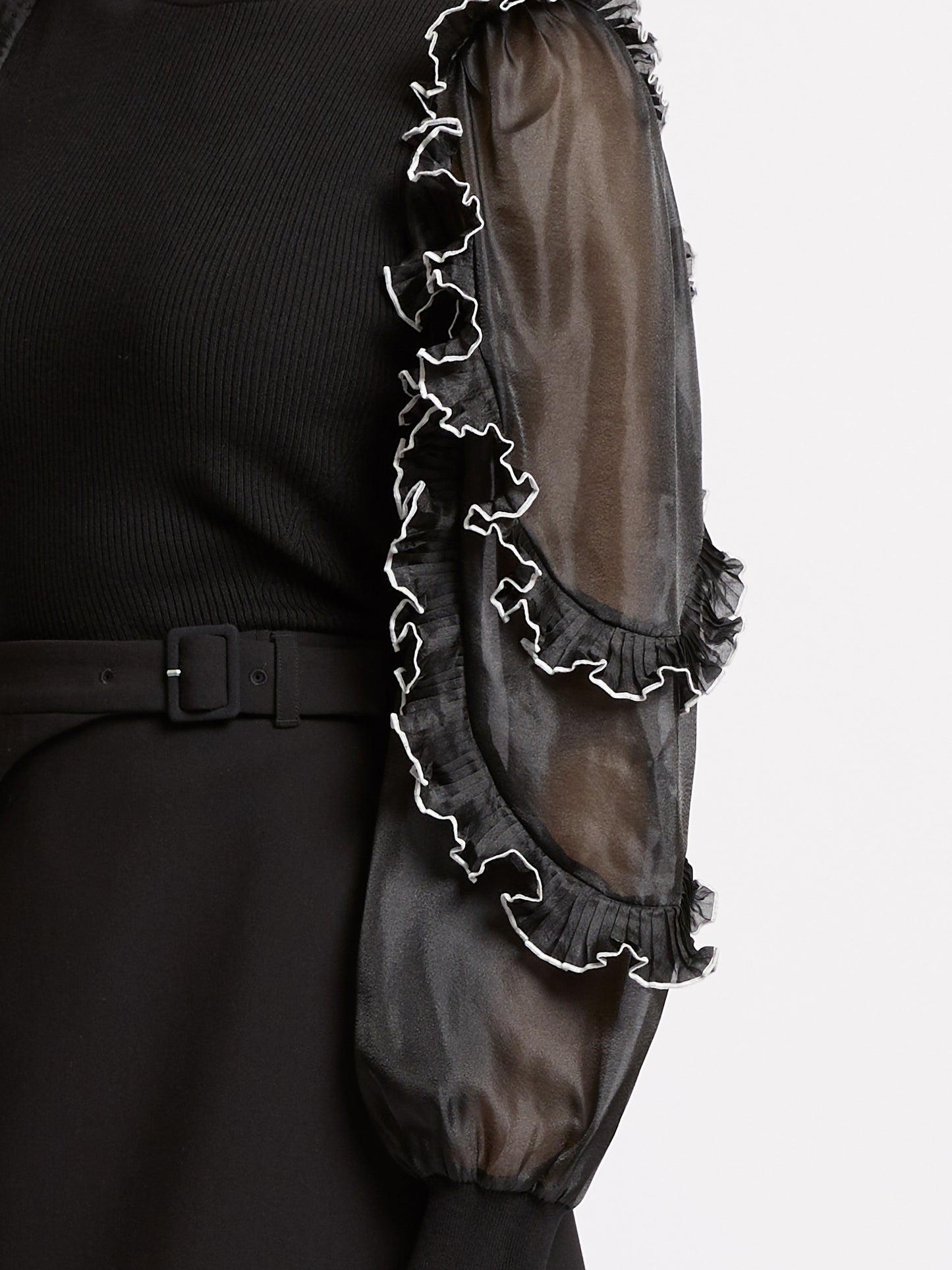 French Connection - 78ZAJ - Ruffle sleeve knitted top